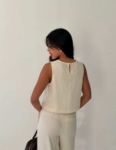 Musculosa sastrero twill Diana