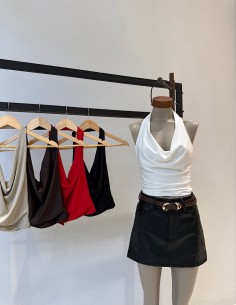 Top Halter Buche Microfibra Gaia