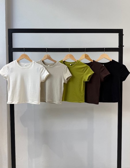 Remera Crop Jersey Ori