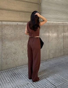 Chaleco Linen C/Tiras 2