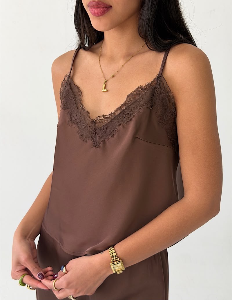 Top tirita saten recto premium