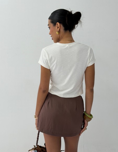 Skort C/Tajo sastrero