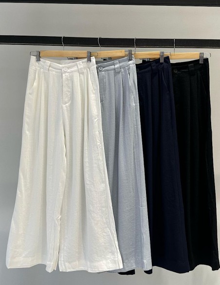 Pantalon Crop Wide Leg Perla