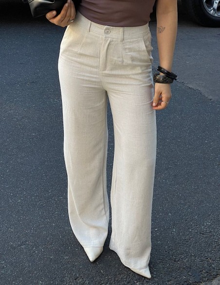 Pantalon Lino Malena
