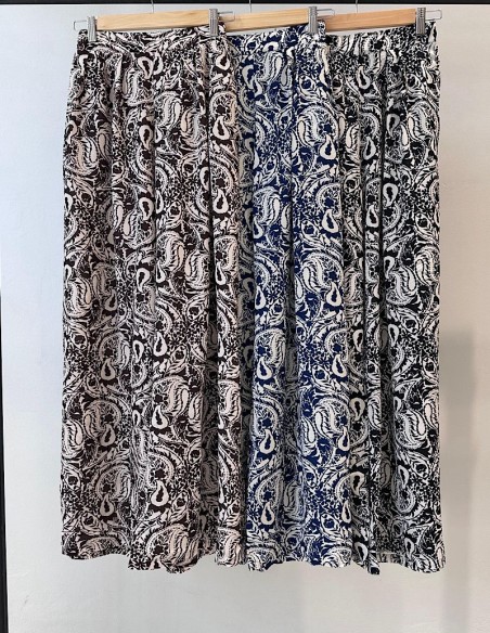Palazzo Estampado Wide Leg