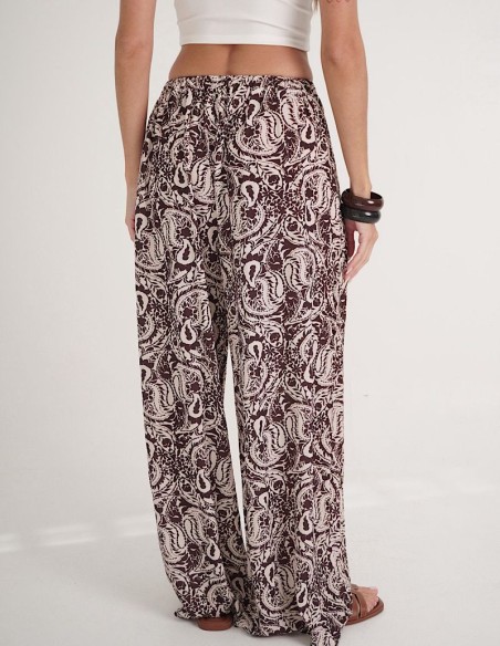 Palazzo Estampado Wide Leg