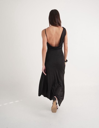 Vestido Eylin Ribb Satinado