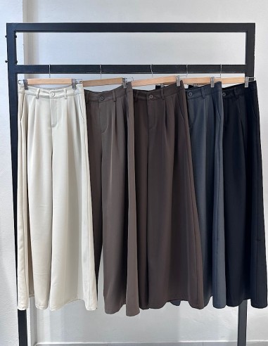 Pantalon Sastrero Doble Pinza Super Wide Maca