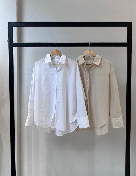 Camisa Oversize Poplin Sasha