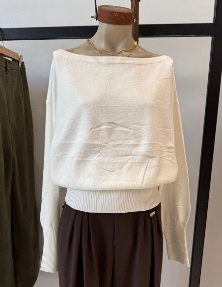 Sweater Cuello Bote Mila