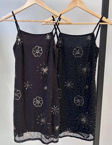 Vestido Microtul Lentejuela