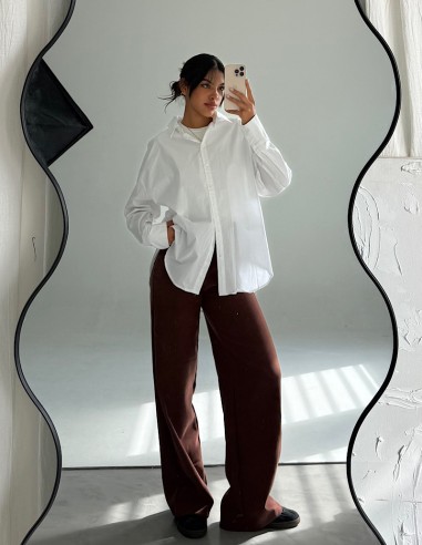 Camisa Clasica C/Bolsillo Poplin