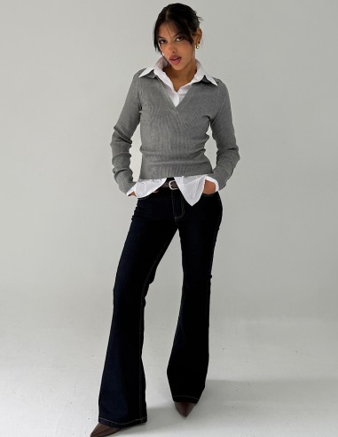 Camisa Entallada Poplin Elastizado