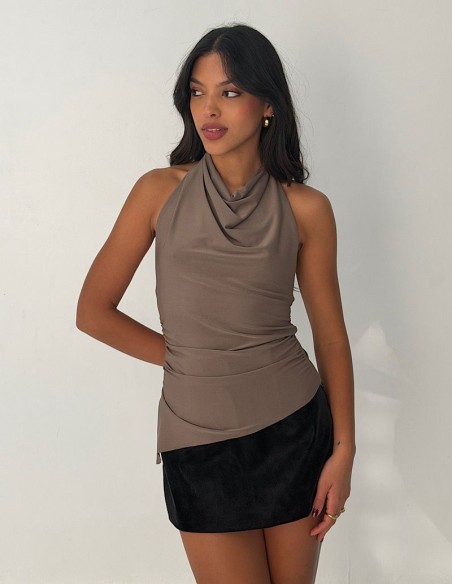 Top Halter Ribb Astrid