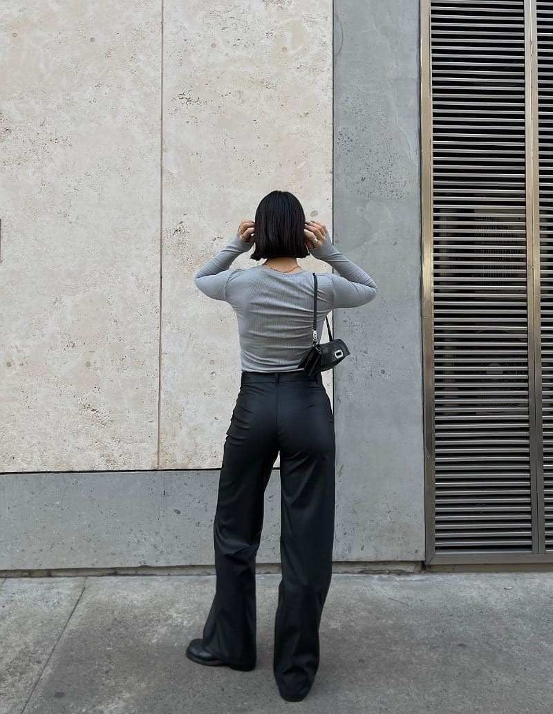 Pantalon Haidi Cuerina Opaco