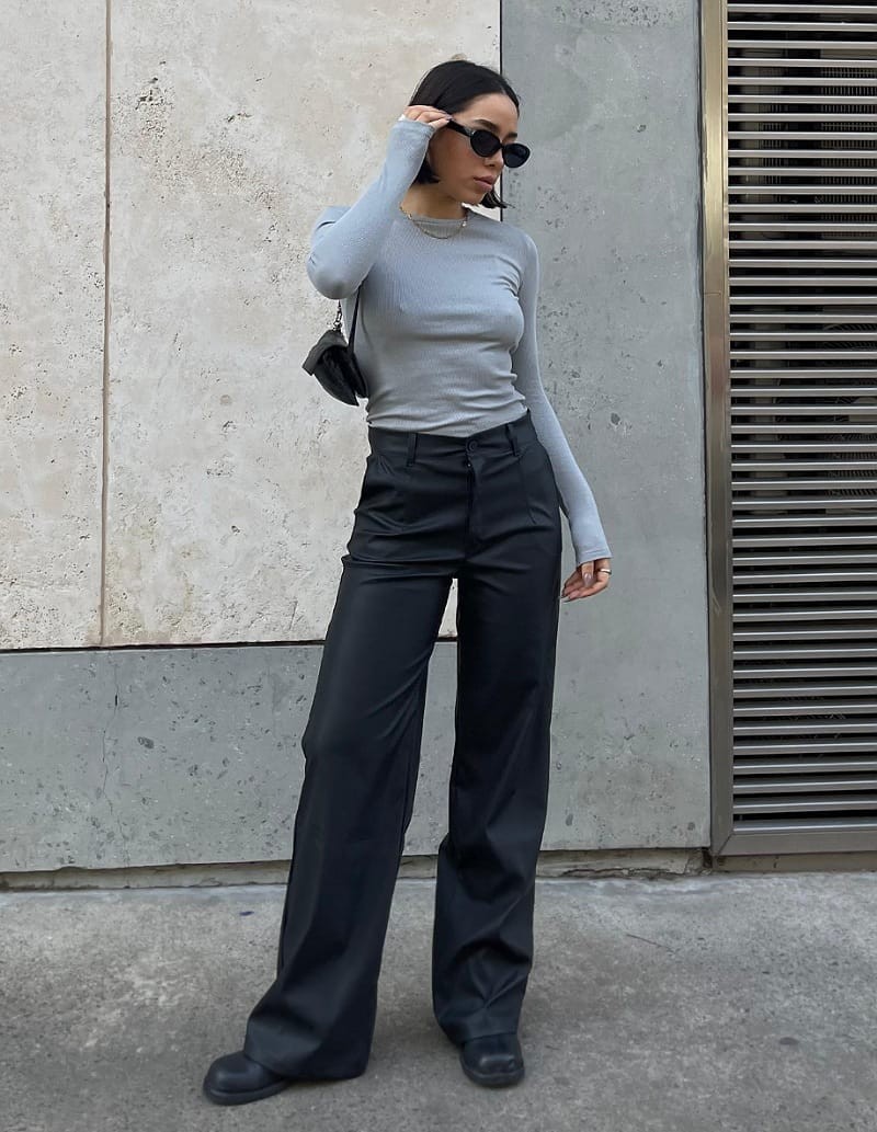 Pantalon Haidi Cuerina Opaco
