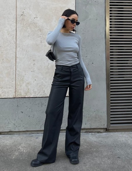 Pantalon Haidi Cuerina Opaco