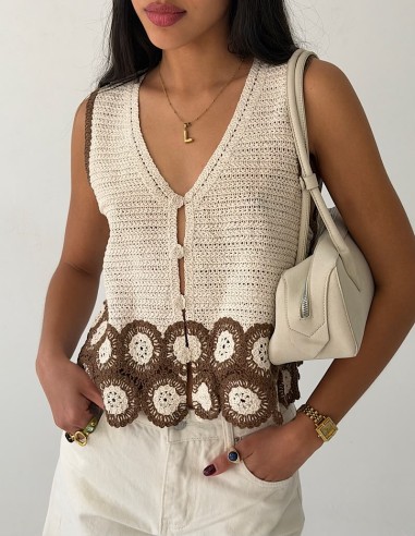 Chaleco Crochet VENUS