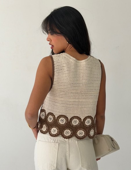 Chaleco Crochet VENUS