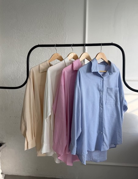 Camisa Oversize Lino
