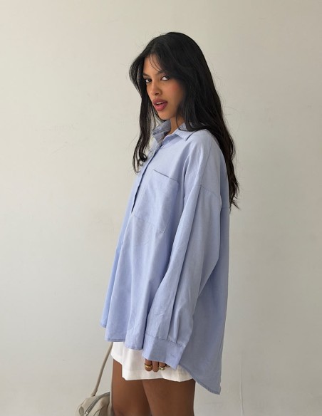Camisa Oversize Lino