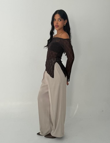 Pantalon sastrero recto doble pinza Guada